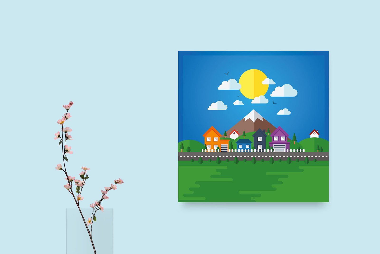 Flat Landmark